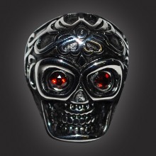 Red Ruby Skull - Biker Alley