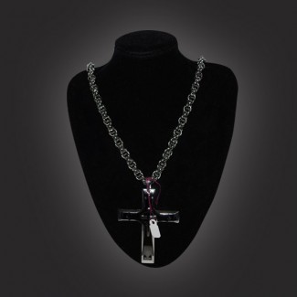 Big Heavy Cross w Rope Chain Big Heavy Cross w Rope Chain