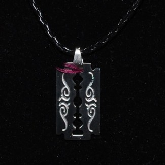 Razor Blade Necklace