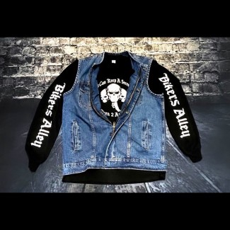 Men's Blue Denim Vest