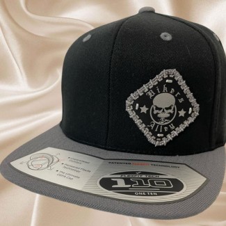 Flat Bill - 6 Panel - Adjustable Snap Back Hat