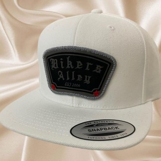 Flat Bill - 6 Panel - Adjustable Snap Back Hat