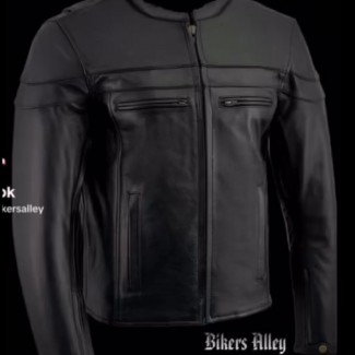 Genuine Leather Motorcycle Riding Jacket