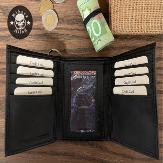 Trifold Leather Wallet 