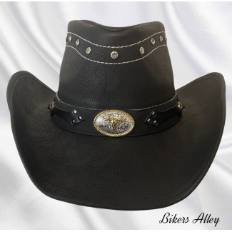 Western Hat Leather